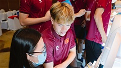 Cầu thủ U22 Việt Nam được hỗ trợ khả năng quan sát ở SEA Games 33